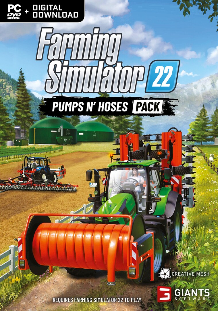PC játék Farming Simulator 22 kiegészítő: Pumps n Hoses Pack borítókép