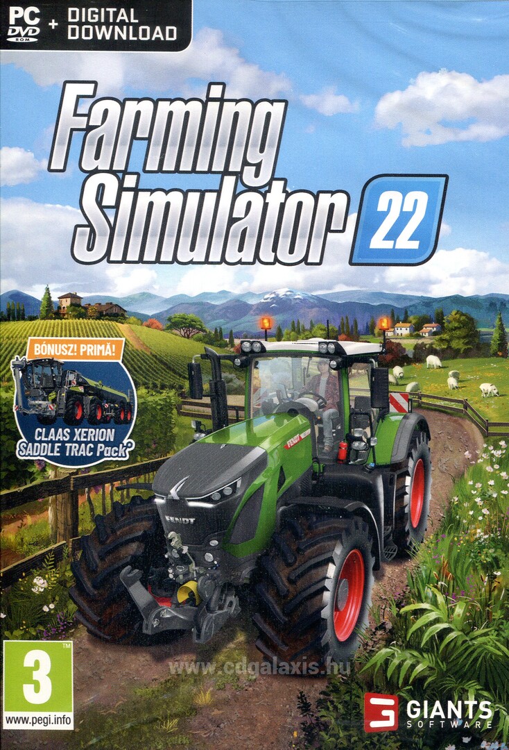 PC játék Farming Simulator 22 borítókép