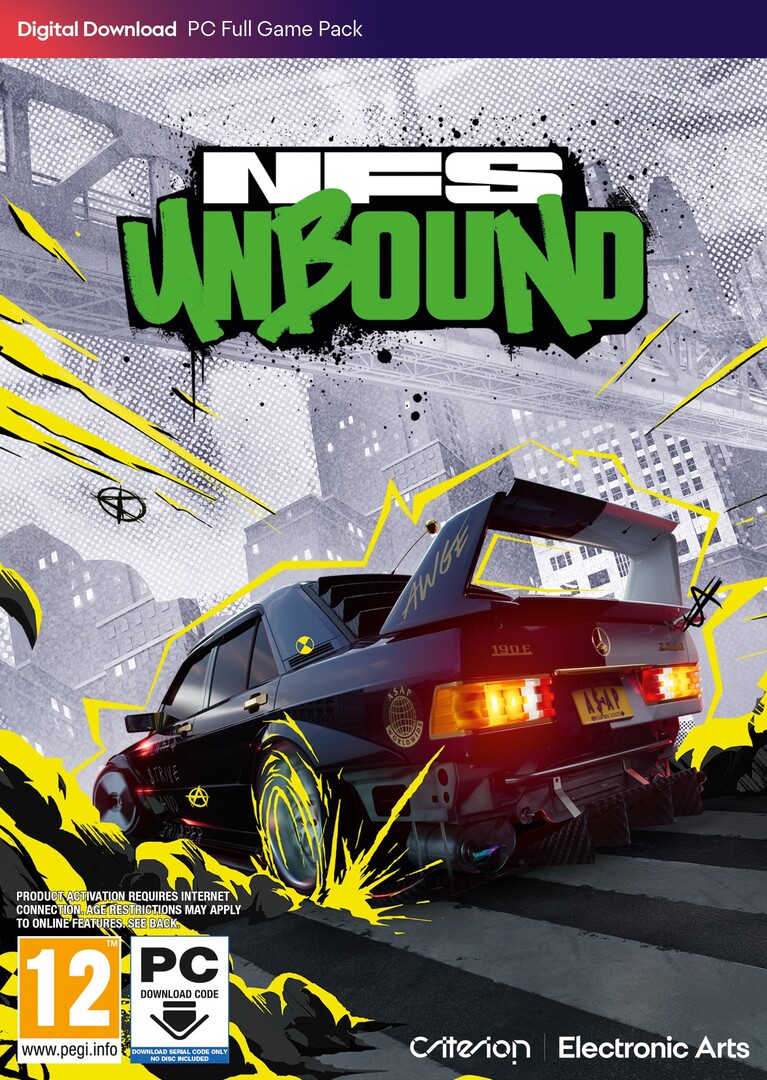 PC játék Need for Speed Unbound borítókép
