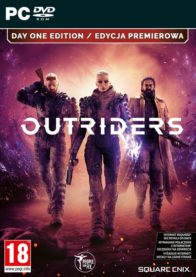 PC játék Outriders Day One Edition borítókép