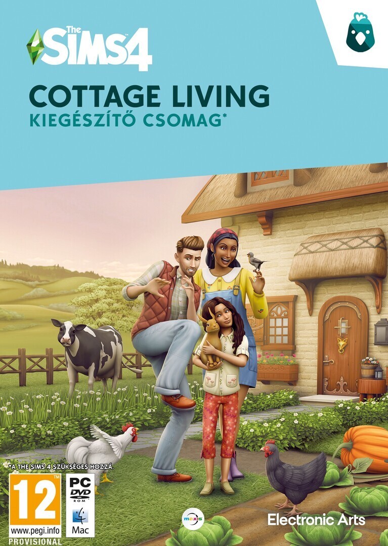 PC játék The Sims 4 kiegészítő: Cottage Living borítókép