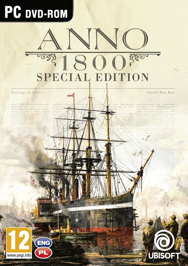 PC játék Anno 1800 Special Edition borítókép