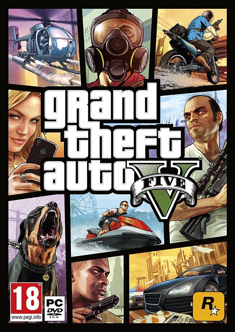 PC játék Grand Theft Auto 5 borítókép