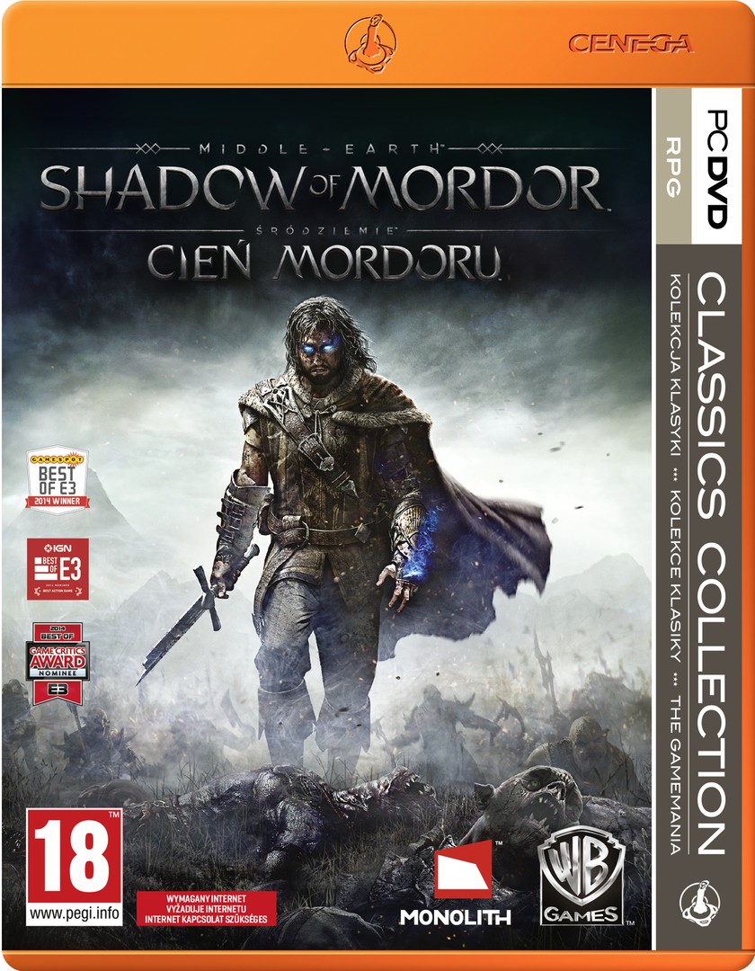 PC játék Middle-earth: Shadow of Mordor borítókép
