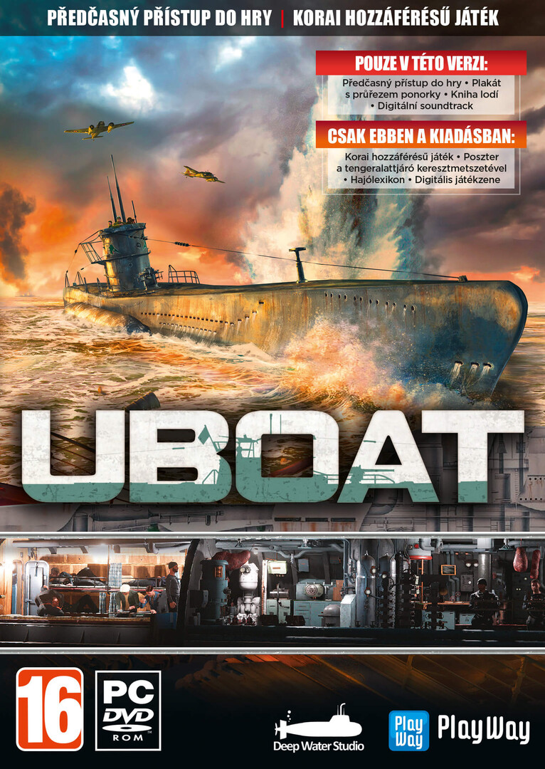 PC játék Uboat (korai hozzáférésű játék) borítókép