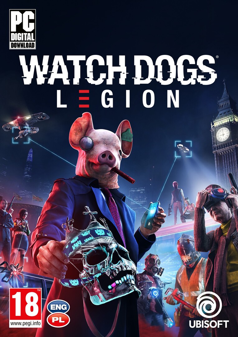 PC játék Watch Dogs Legion borítókép