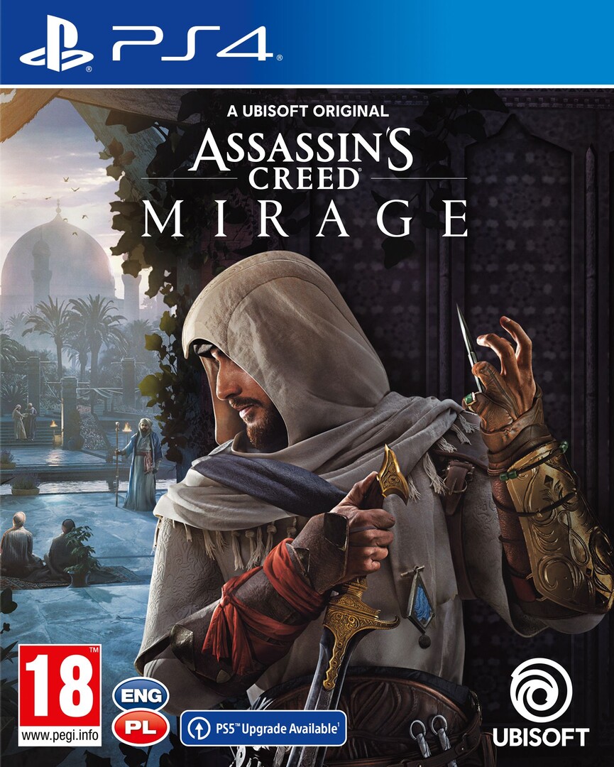 Playstation 4 Assassins Creed Mirage (október 5.) borítókép