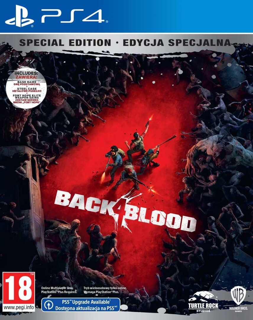 Playstation 4 Back 4 Blood Special Edition borítókép