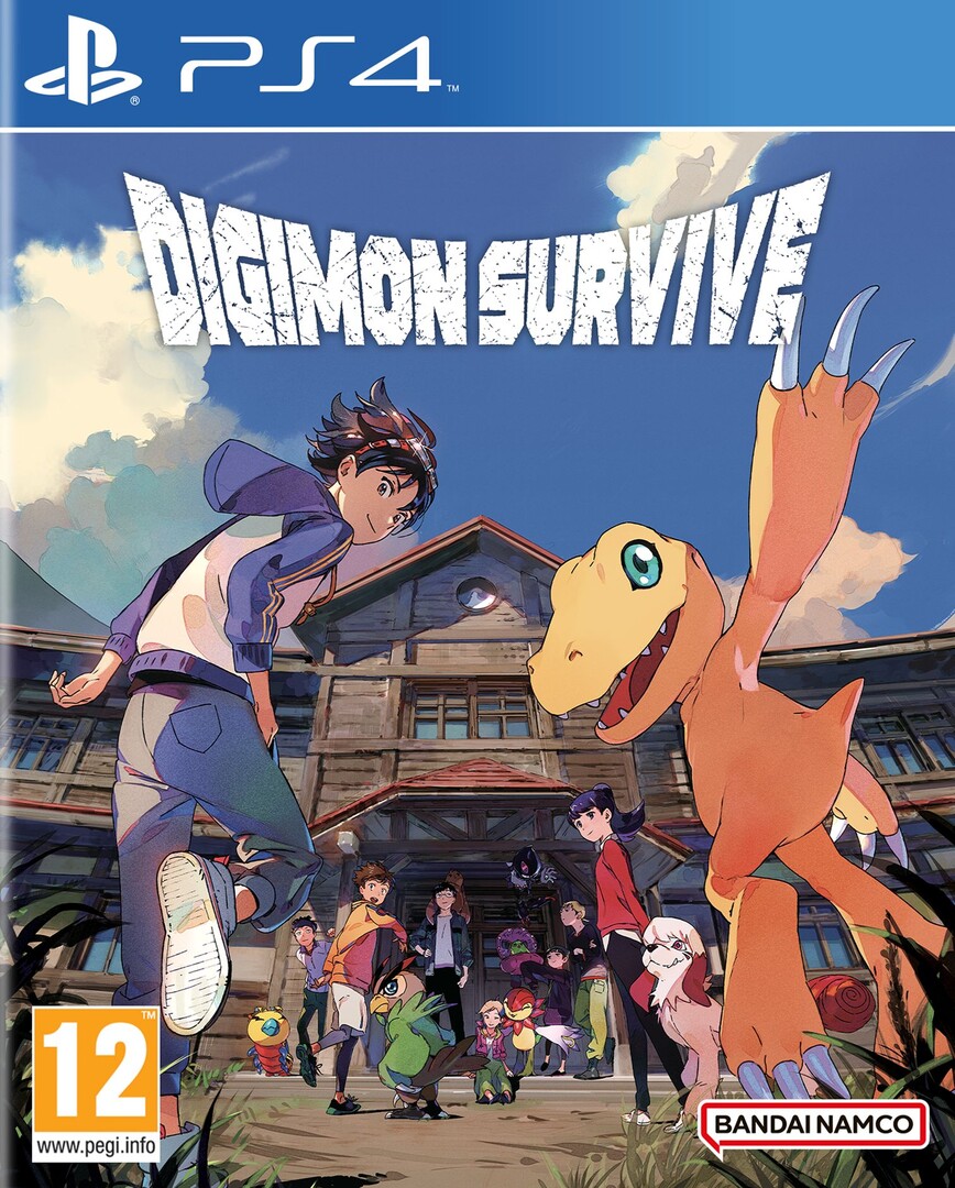 Playstation 4 Digimon Survive borítókép