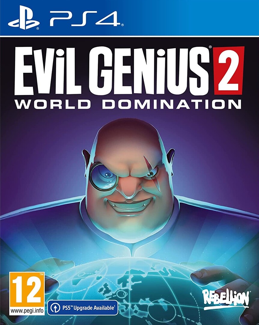 Playstation 4 Evil Genius 2 borítókép