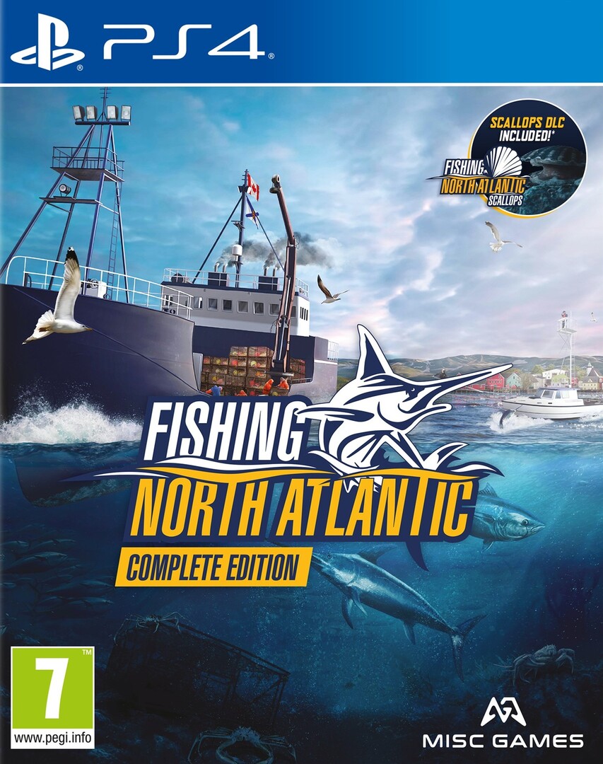 Playstation 4 Fishing North Atlantic Complete Edition borítókép