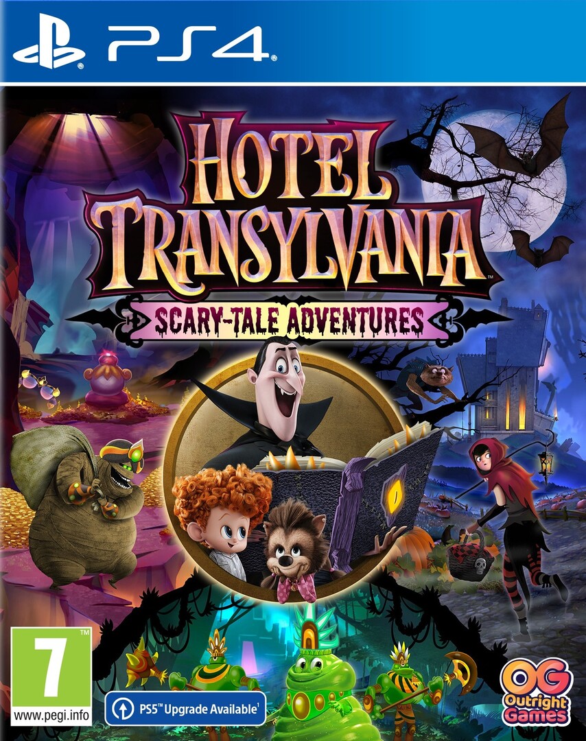 Playstation 4 Hotel Transylvania Scare-Tale Adventures borítókép