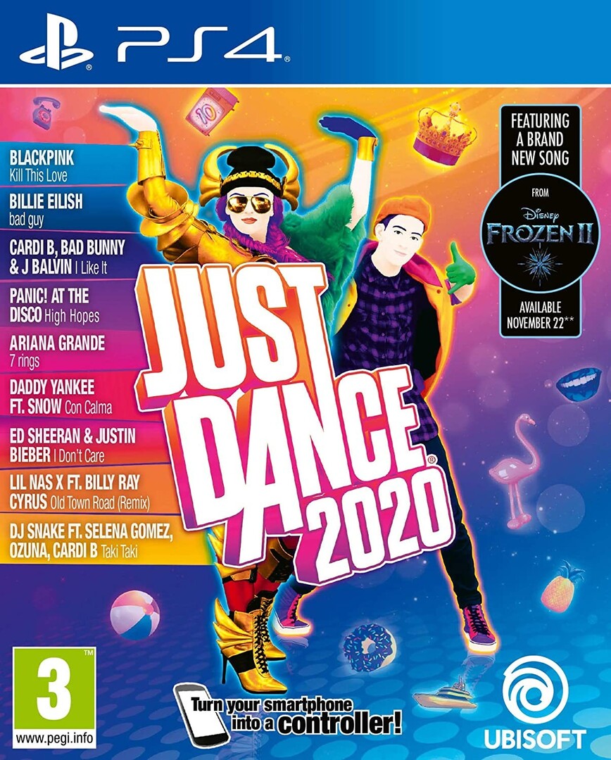 Playstation 4 Just Dance 2020 borítókép