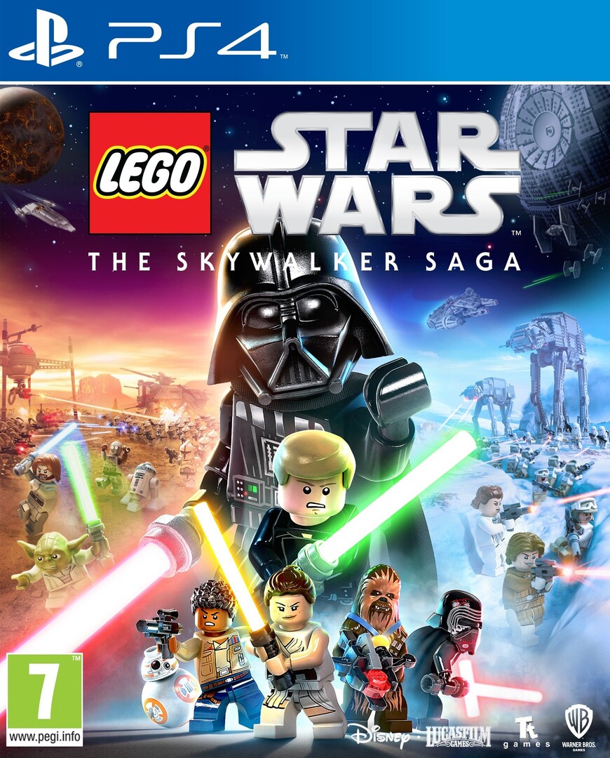 Playstation 4 LEGO Star Wars The Skywalker Saga borítókép