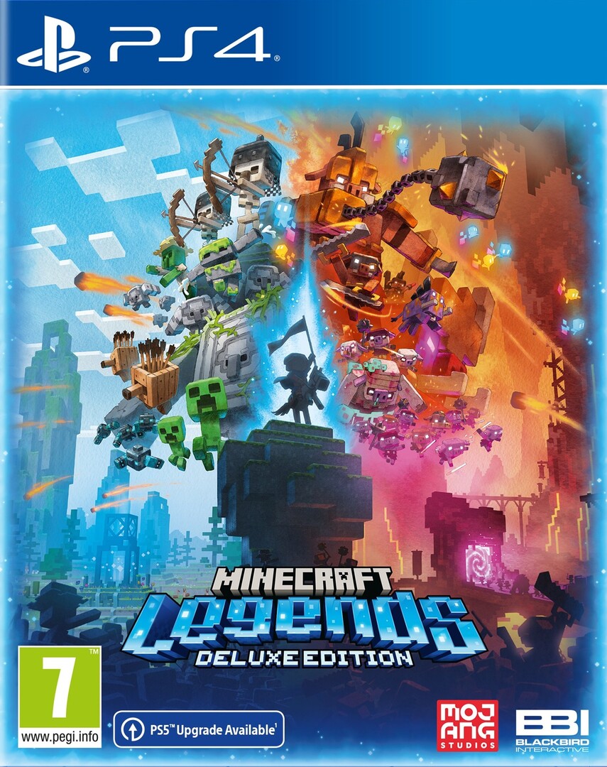 Playstation 4 Minecraft Legends Deluxe Edition borítókép