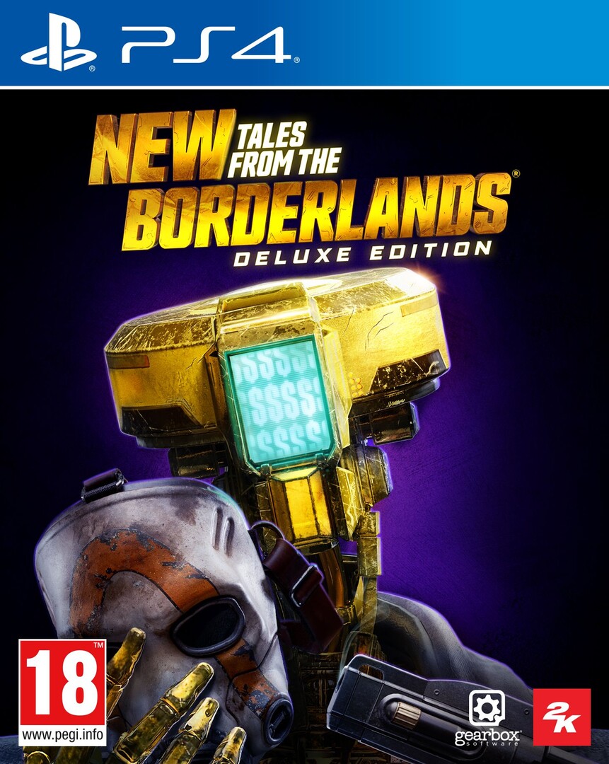 Playstation 4 New Tales from the Borderlands Deluxe Edition borítókép
