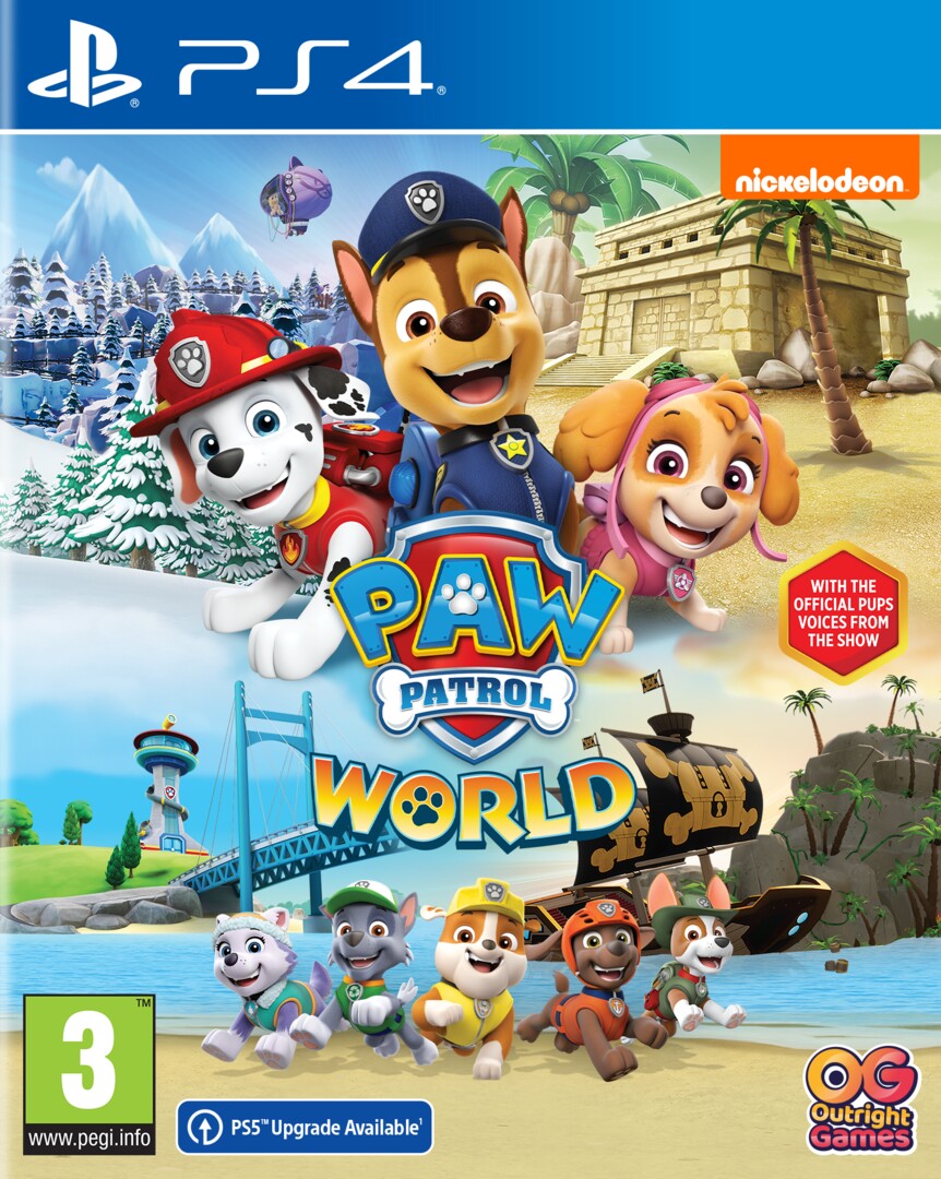 Playstation 4 PAW Patrol World borítókép