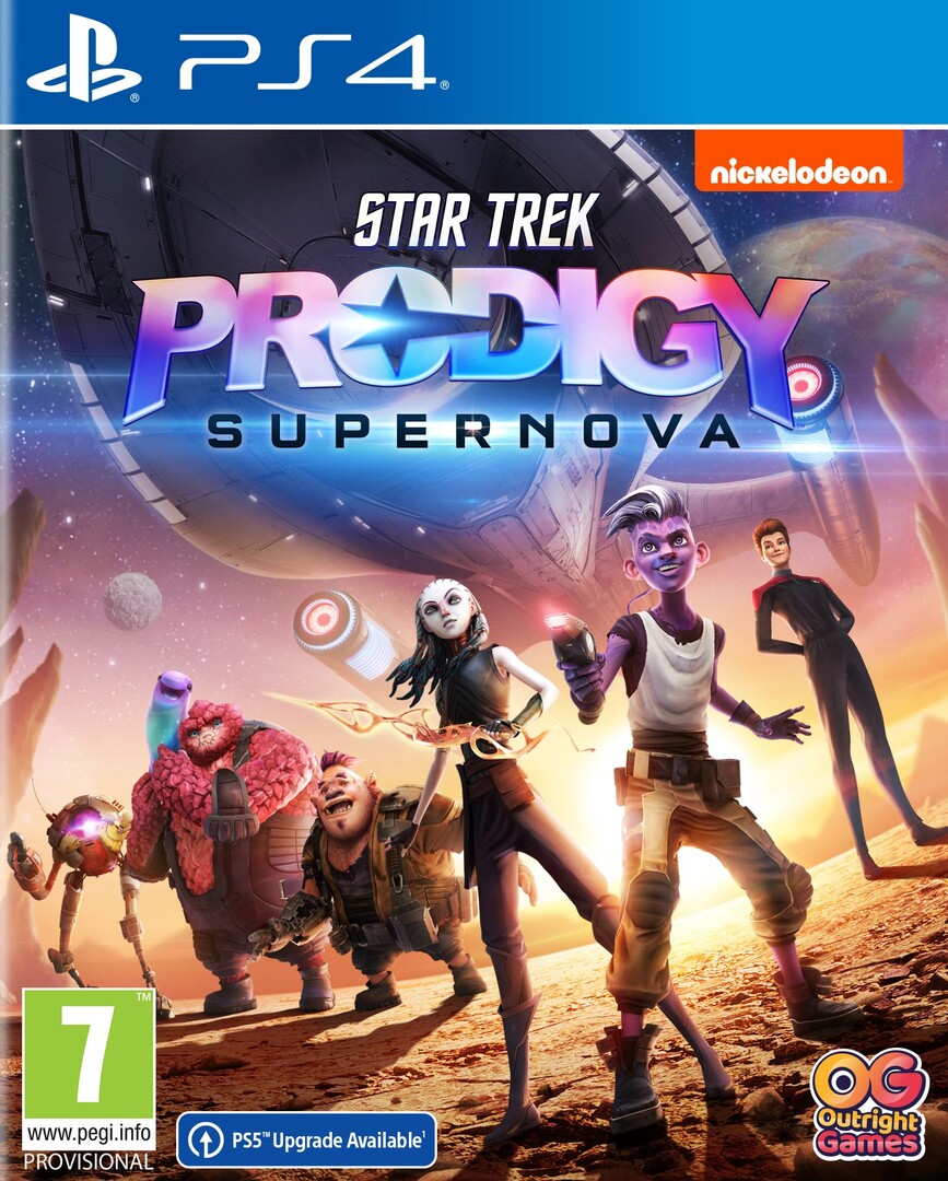 Playstation 4 Star Trek Prodigy Supernova borítókép