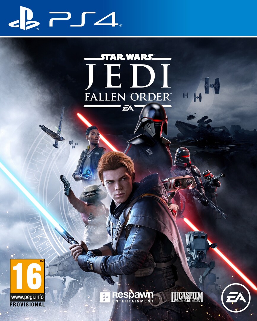 Playstation 4 Star Wars Jedi Fallen Order borítókép