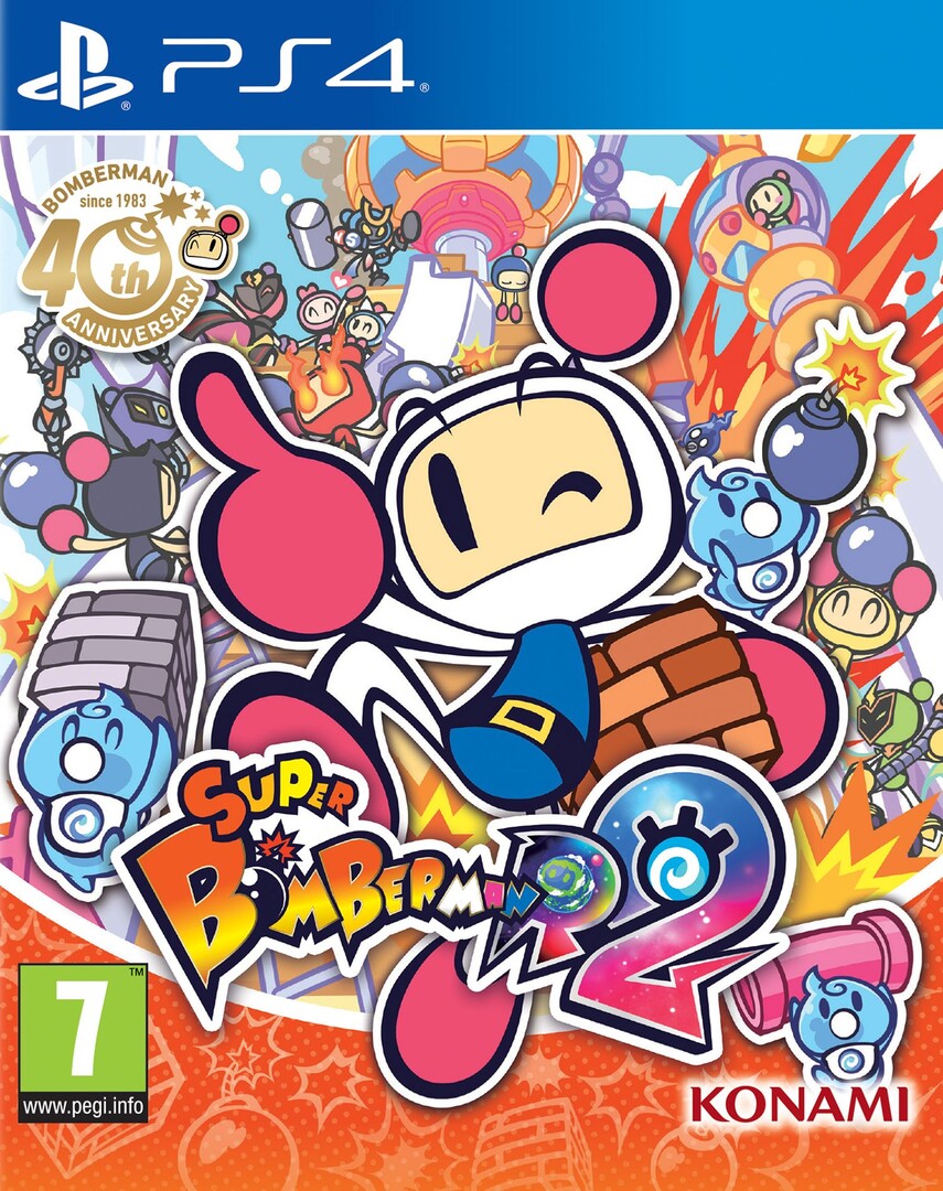 Playstation 4 Super Bomberman R 2 borítókép