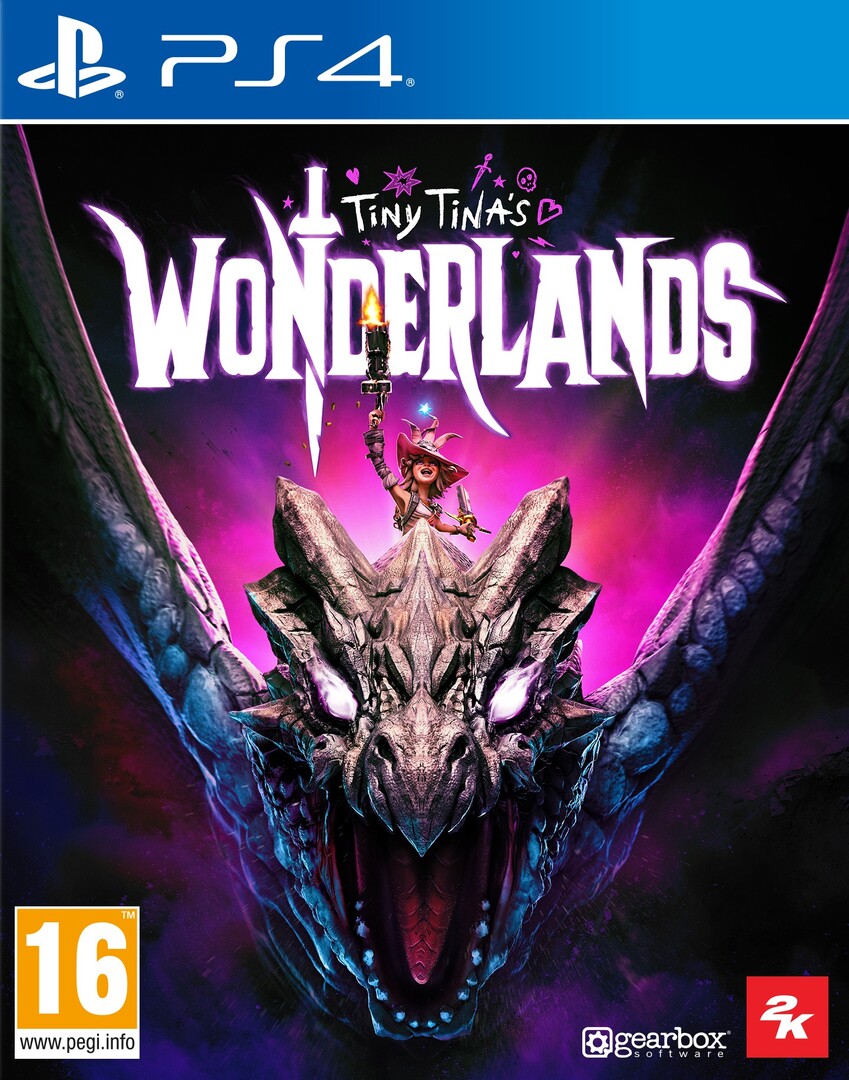 Playstation 4 Tiny Tinas Wonderlands borítókép