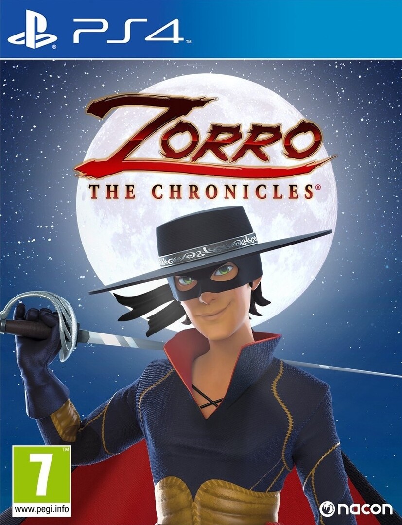 Playstation 4 Zorro The Chronicles borítókép