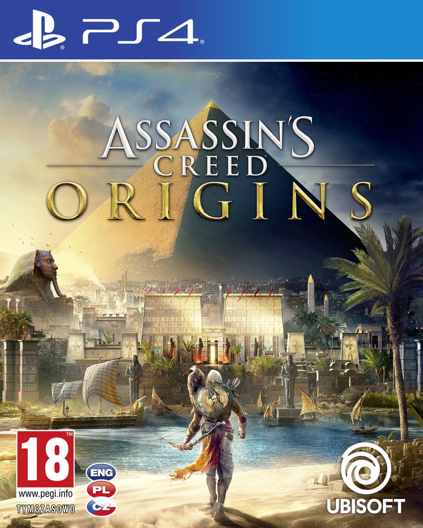 Playstation 4 Assassins Creed Origins borítókép