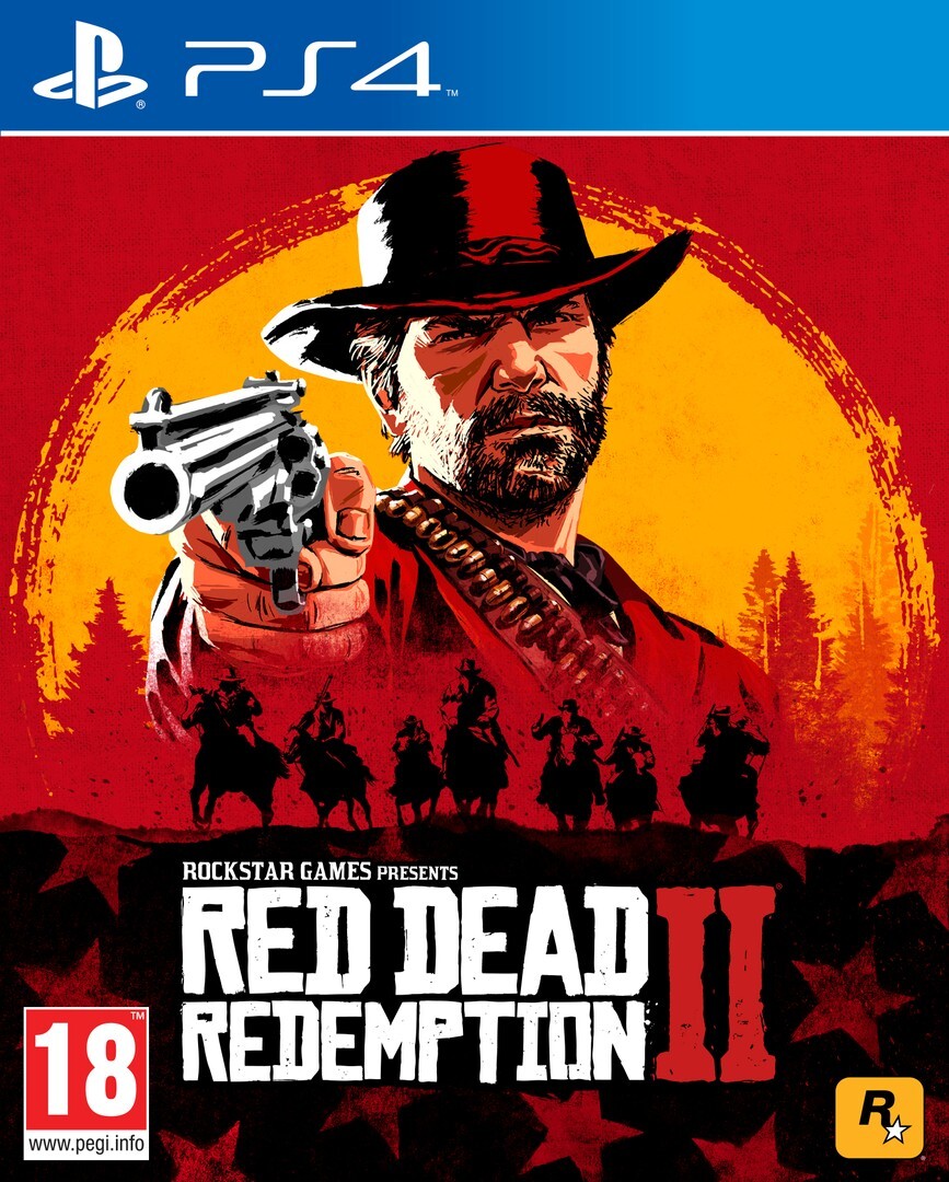 Playstation 4 Red Dead Redemption 2 borítókép
