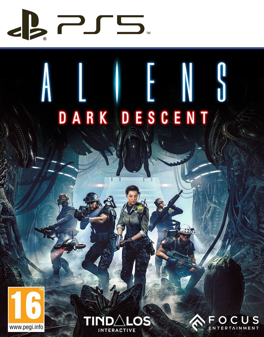 Playstation 5 Aliens Dark Descent borítókép