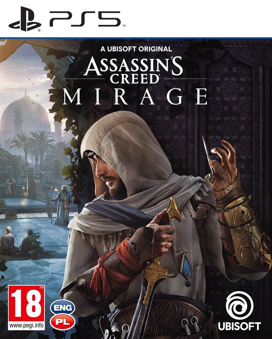 Playstation 5 Assassins Creed Mirage borítókép