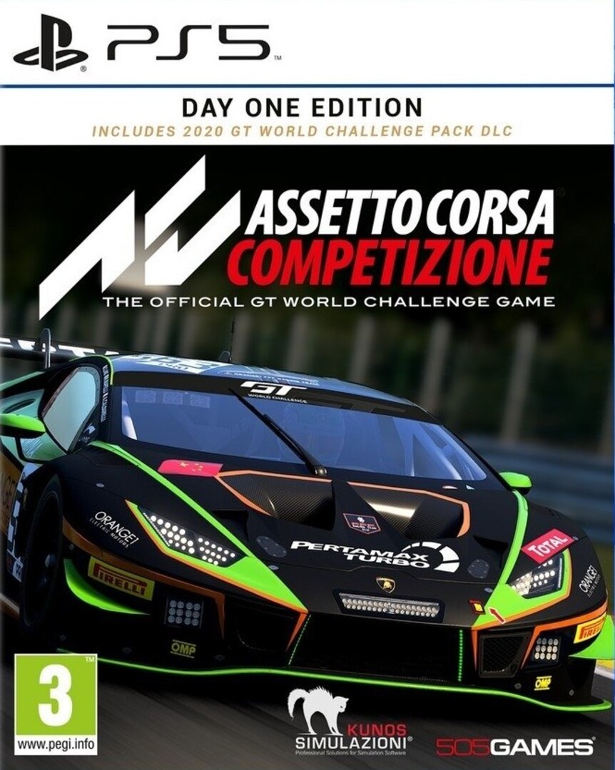 Playstation 5 Assetto Corsa Competizione D1 Edition borítókép