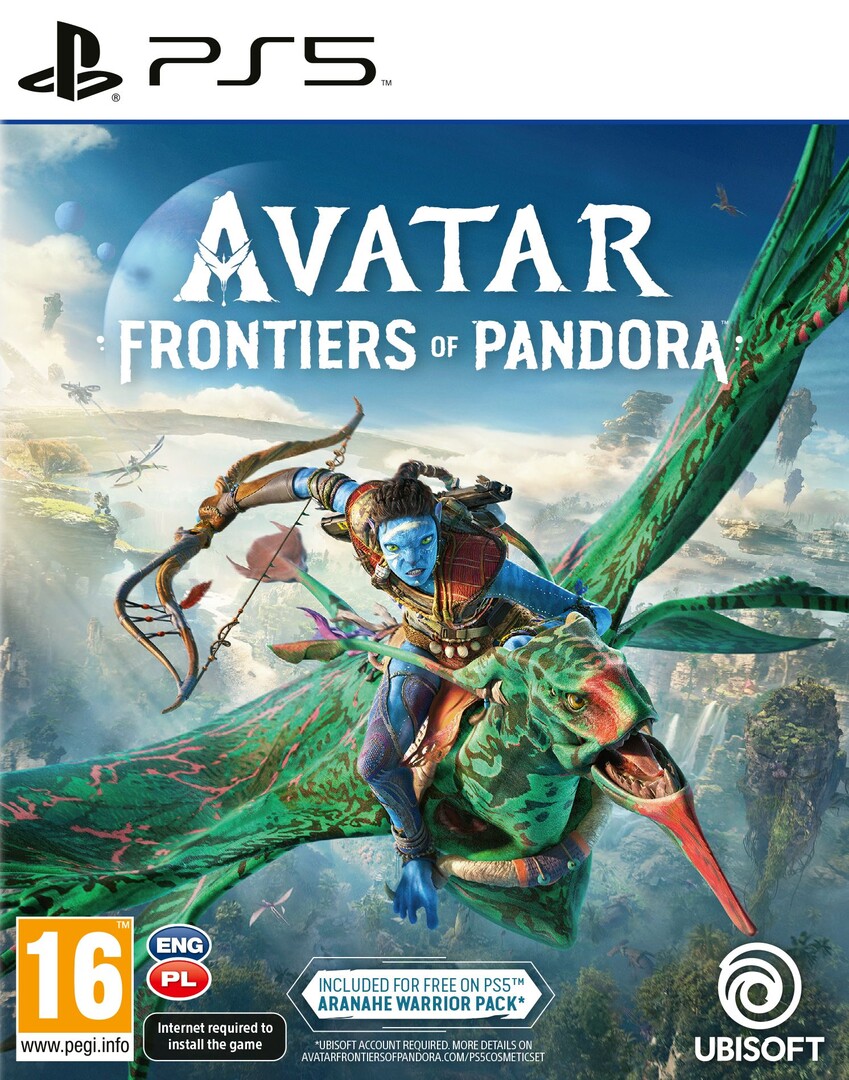Playstation 5 Avatar Frontiers of Pandora borítókép