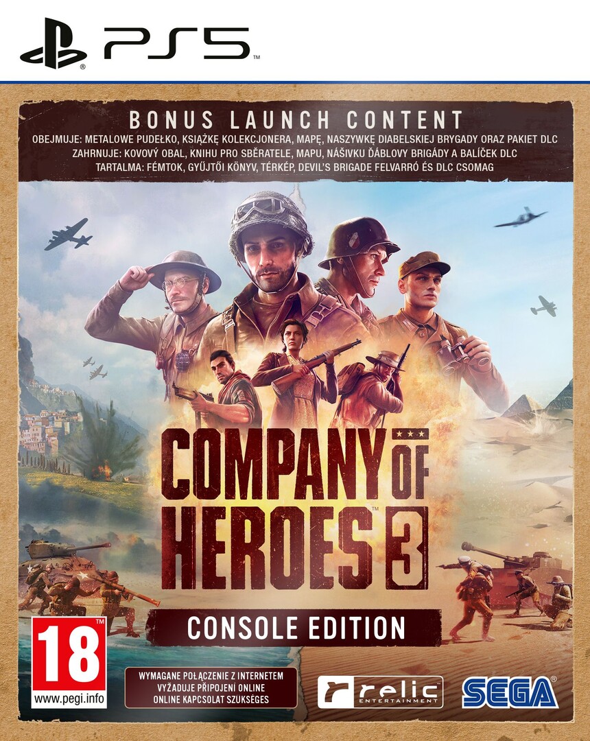Playstation 5 Company of Heroes 3 Console Edition borítókép
