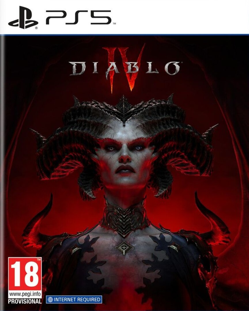 Playstation 5 Diablo IV borítókép