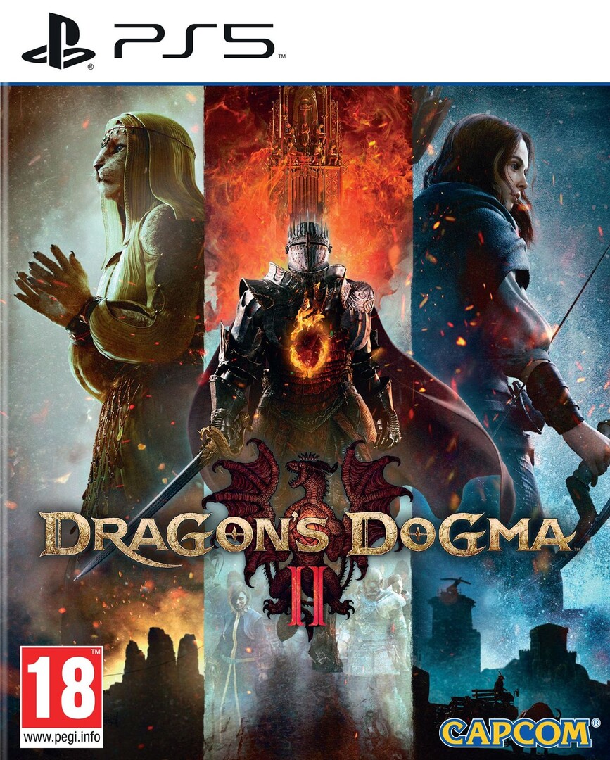Playstation 5 Dragons Dogma 2 borítókép