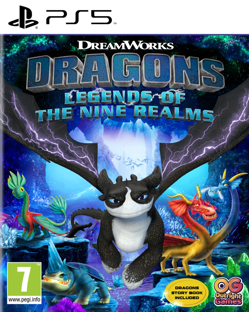 Playstation 5 DreamWorks Dragons Legends of The Nine Realms borítókép