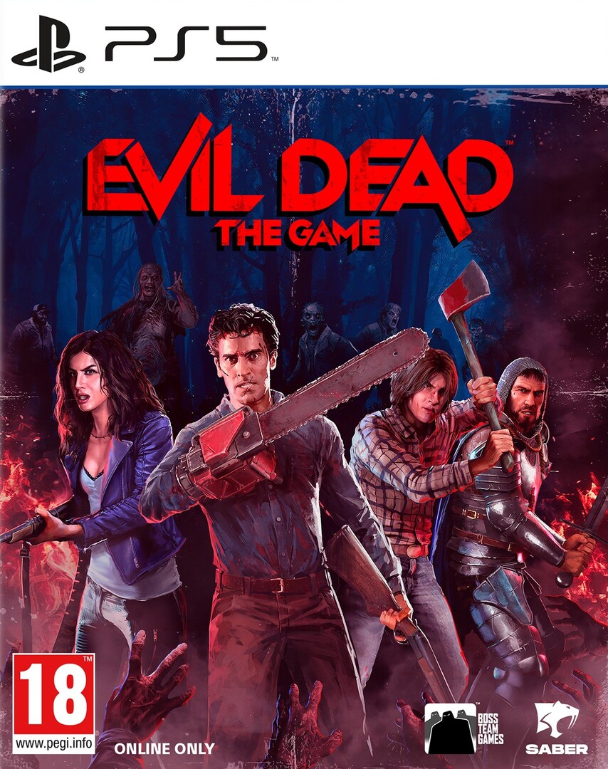 Playstation 5 Evil Dead The Game borítókép