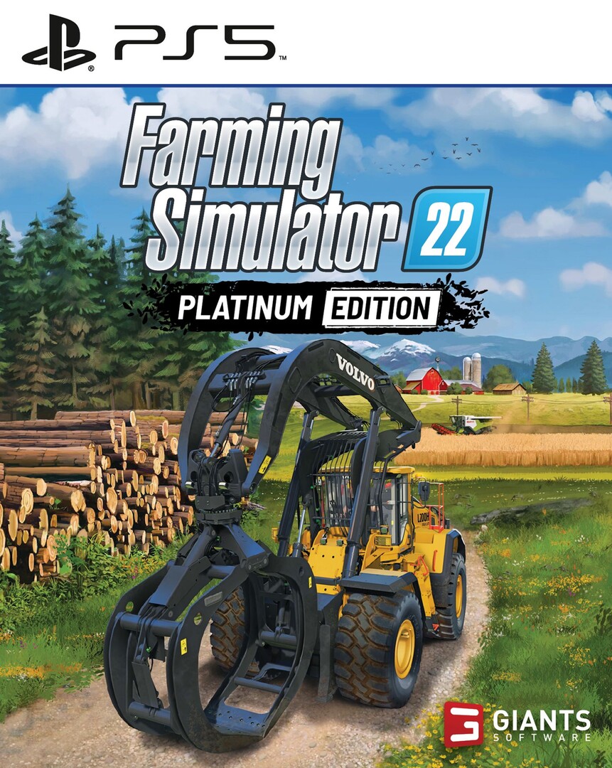 Playstation 5 Farming Simulator 22 Platinum Edition borítókép