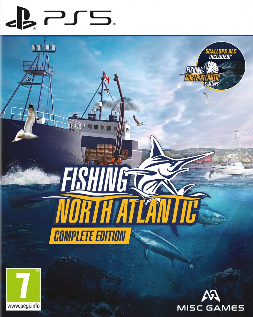 Playstation 5 Fishing North Atlantic Complete Edition borítókép