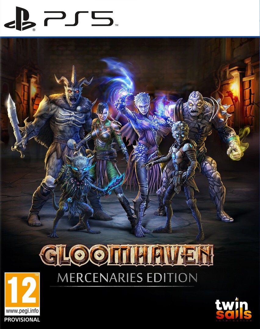 Playstation 5 Gloomhaven Mercenaries Edition borítókép