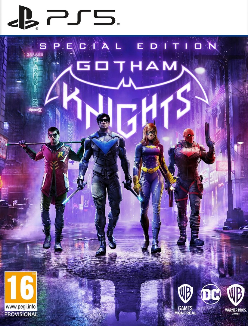 Playstation 5 Gotham Knights Special Edition borítókép