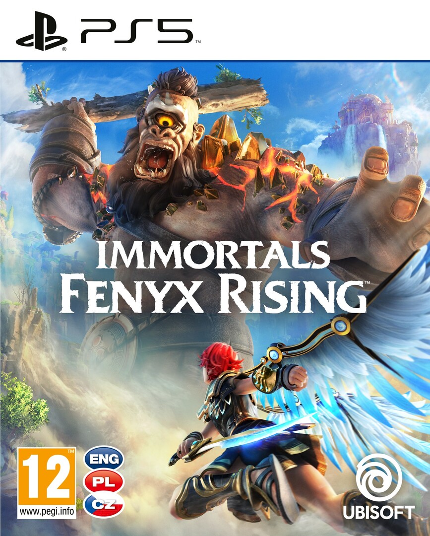 Playstation 5 Immortals Fenyx Rising borítókép