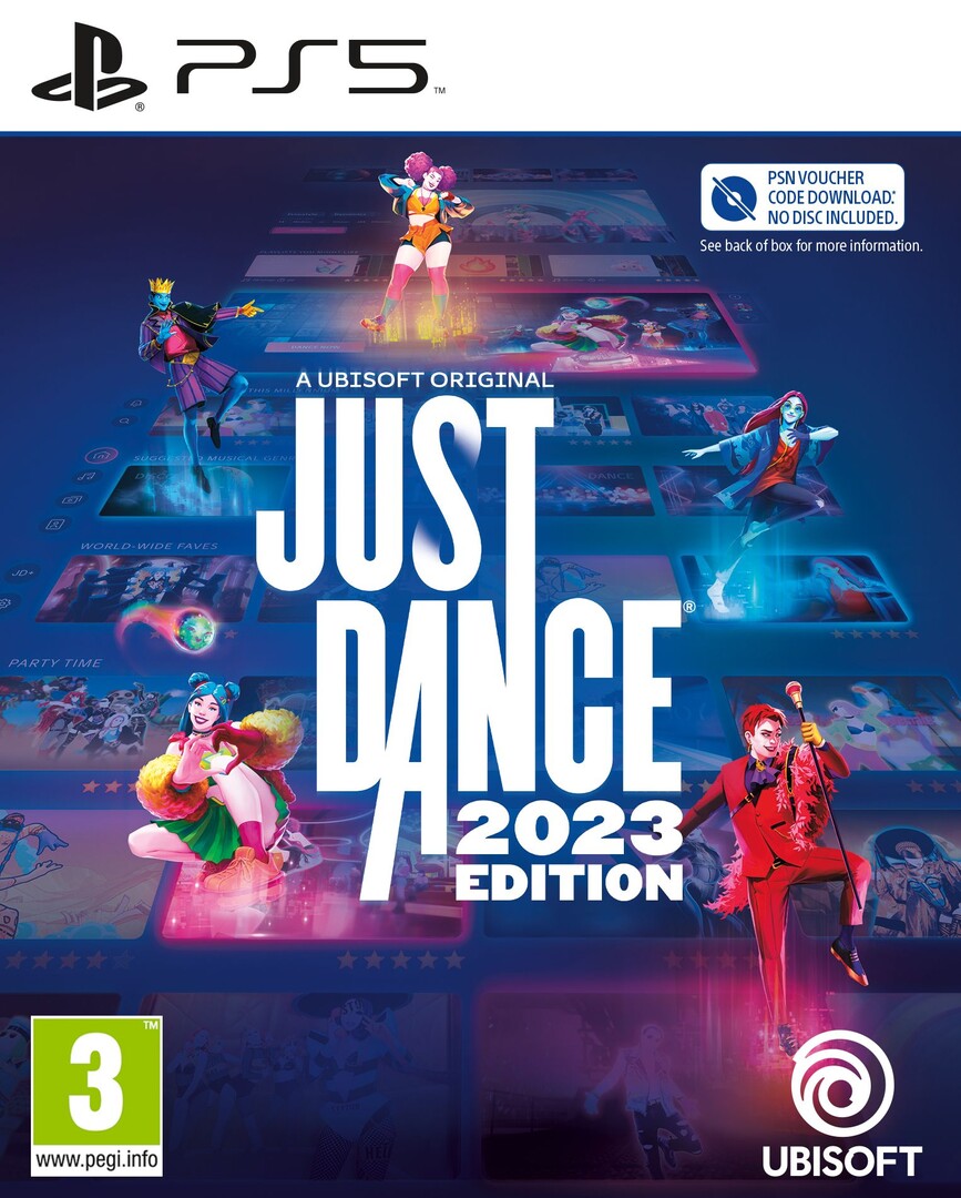Playstation 5 Just Dance 2023 borítókép