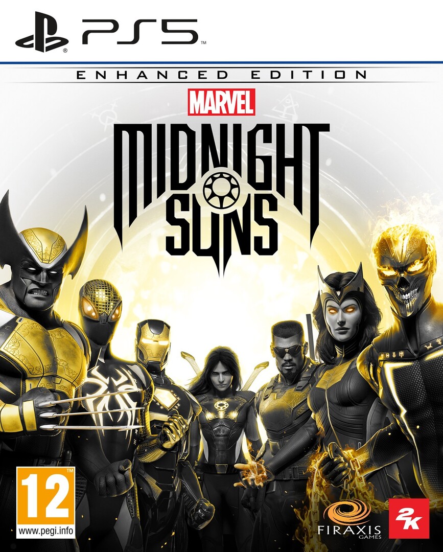 Playstation 5 Marvels Midnight Suns Enhanced Edition borítókép