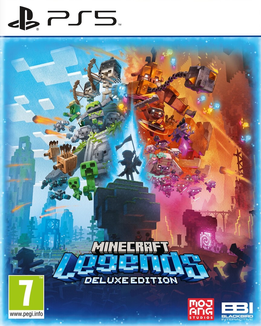 Playstation 5 Minecraft Legends Deluxe Edition borítókép