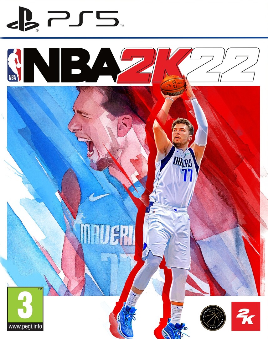 Playstation 5 NBA 2K22 borítókép