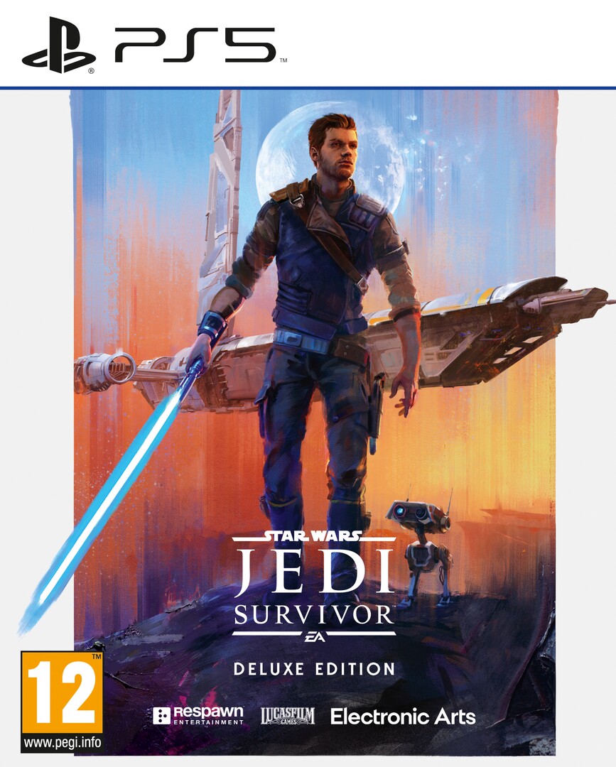 Playstation 5 Star Wars Jedi Survivor Deluxe Edition (április 28.) borítókép