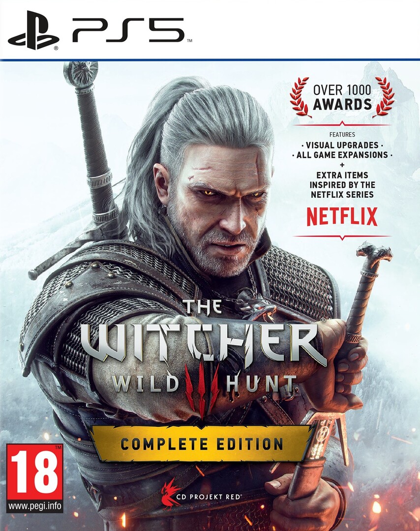 Playstation 5 The Witcher 3 Wild Hunt Complete Edition borítókép