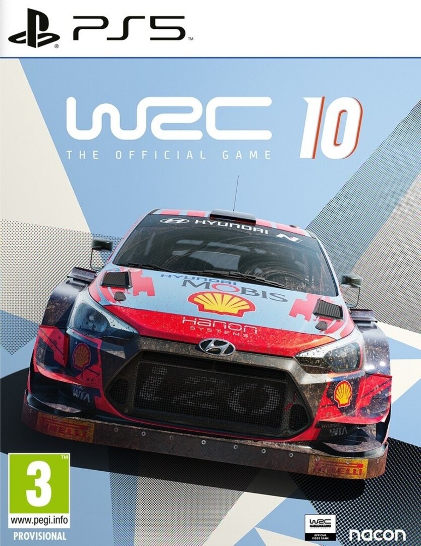 Playstation 5 WRC 10 borítókép