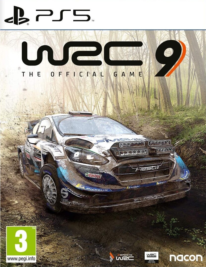 Playstation 5 WRC 9 borítókép